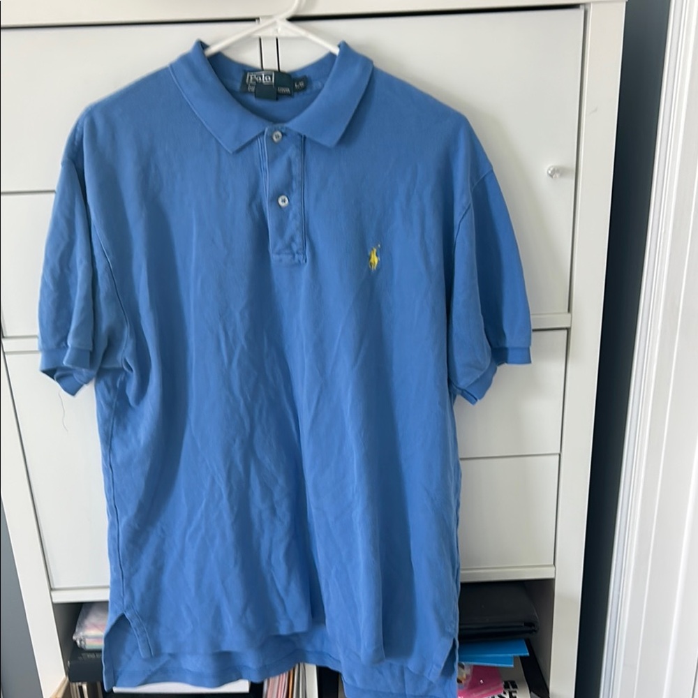 Polo by Ralph Lauren Classic Blue Polo Shirt size large